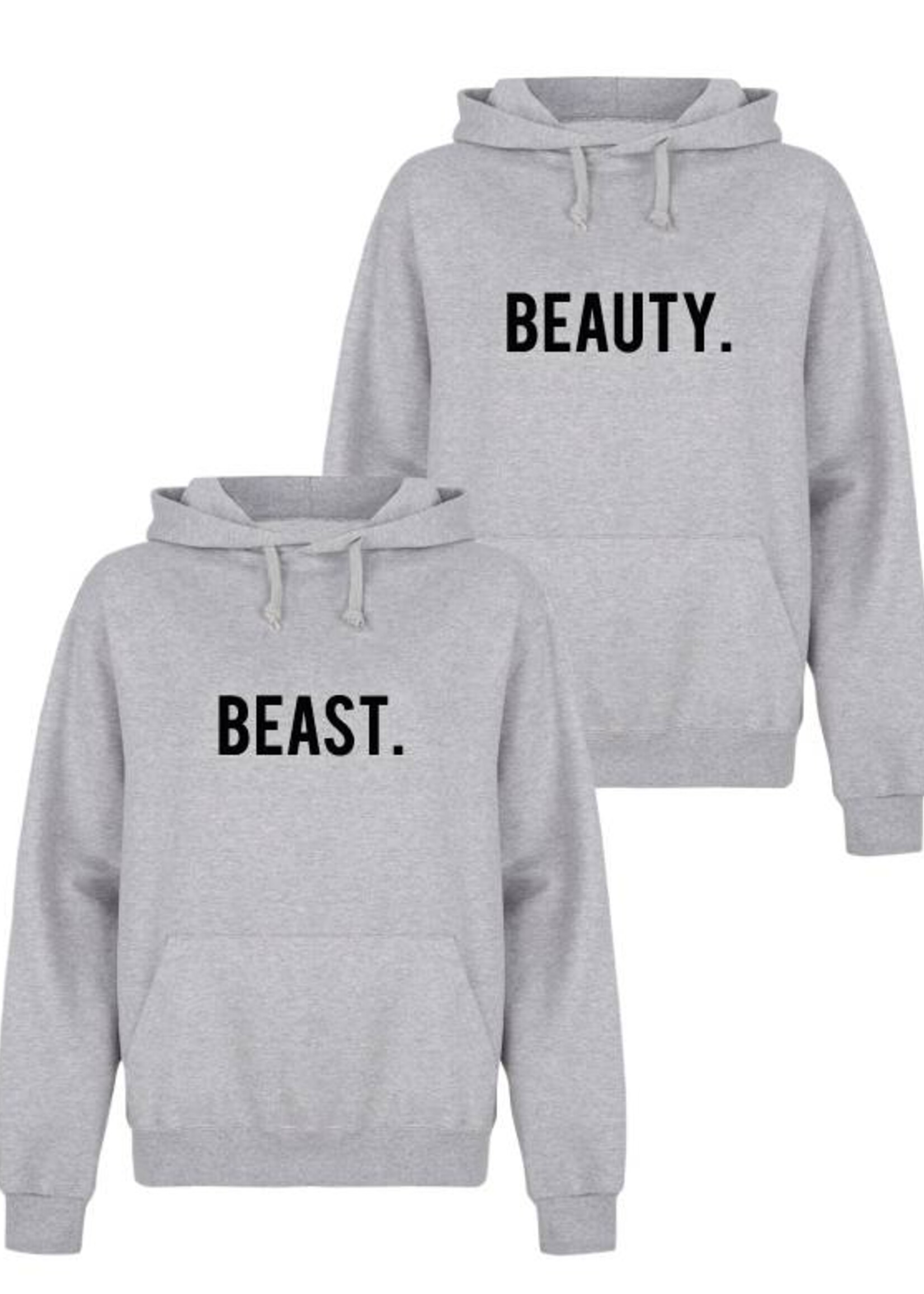 BEAUTY & THE BEAST COUPLE HOODIES