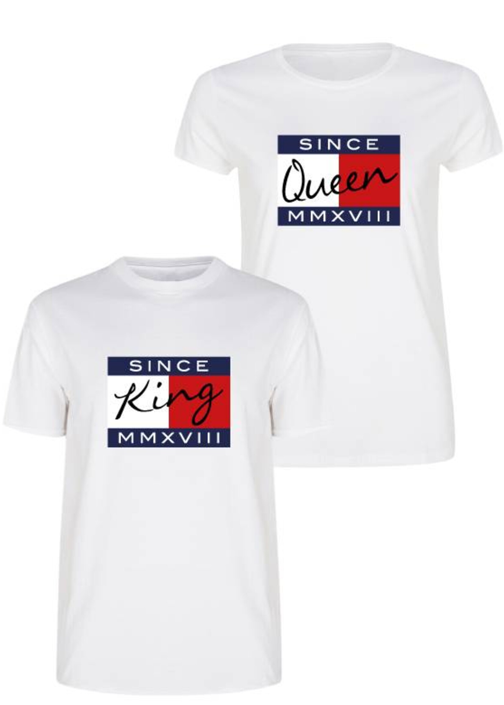 CUSTOM KING & QUEEN COUPLE TEES