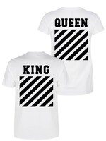 KING & QUEEN OFF COUPLE TEES