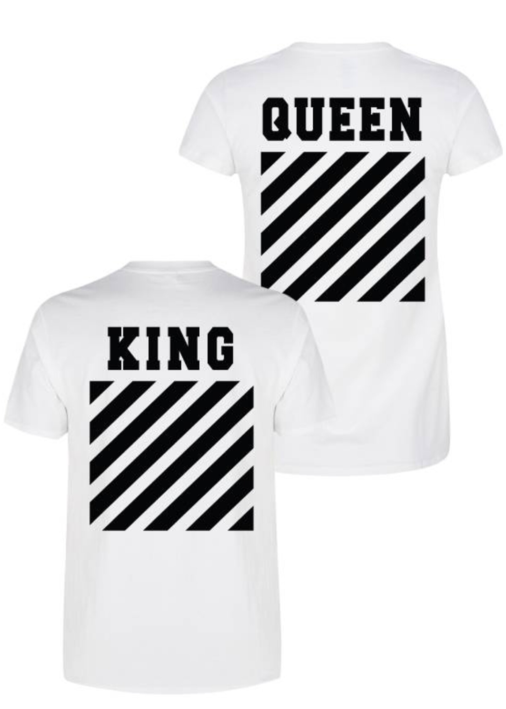 KING & QUEEN OFF COUPLE TEES