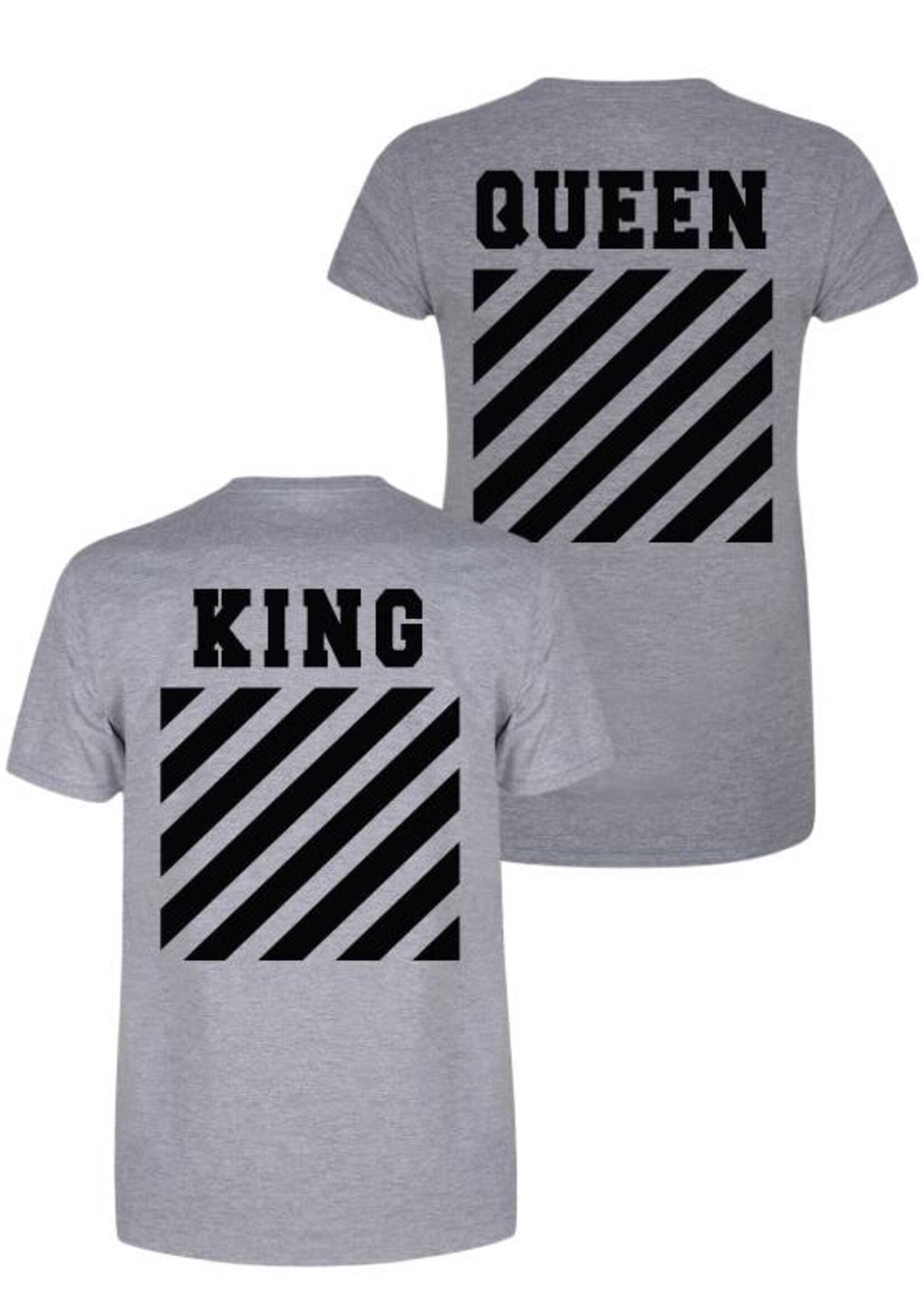 KING & QUEEN OFF COUPLE TEES