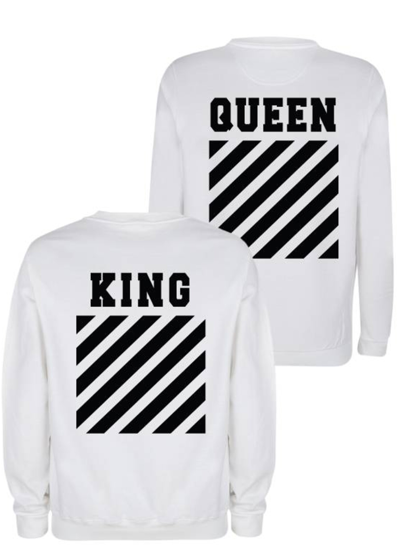 KING & QUEEN OFF COUPLE SWEATERS