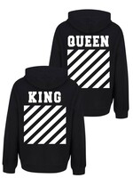 KING & QUEEN OFF COUPLE HOODIES