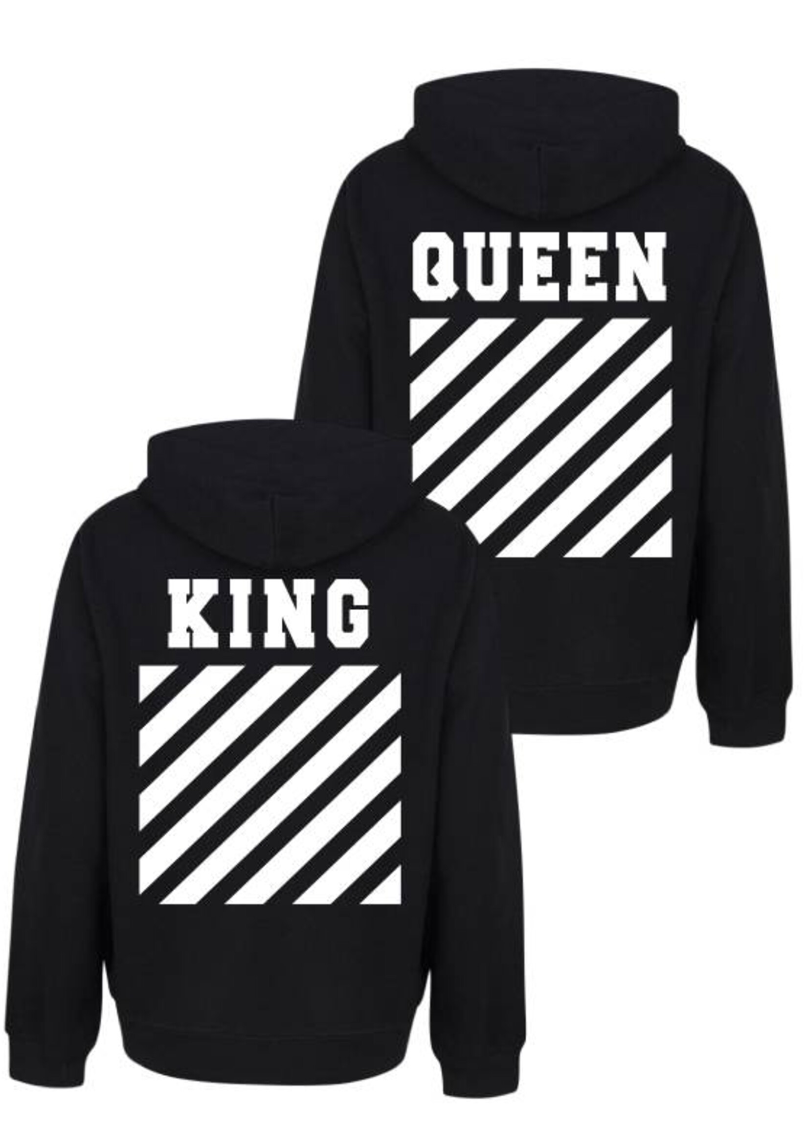 KING & QUEEN OFF COUPLE HOODIES