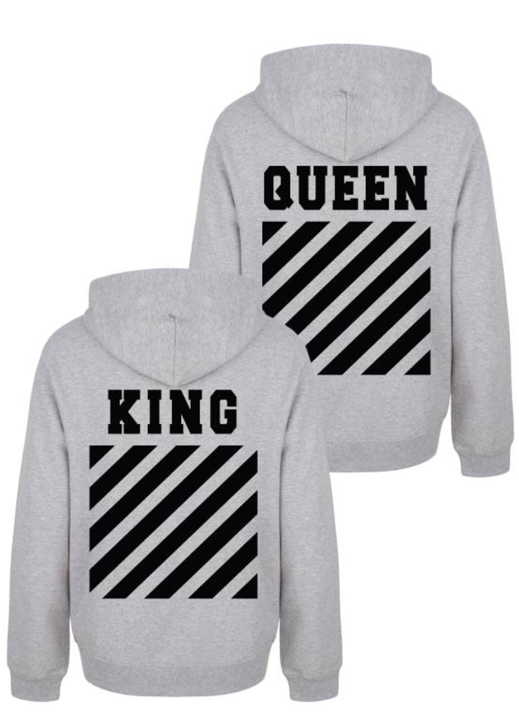 KING & QUEEN OFF COUPLE HOODIES