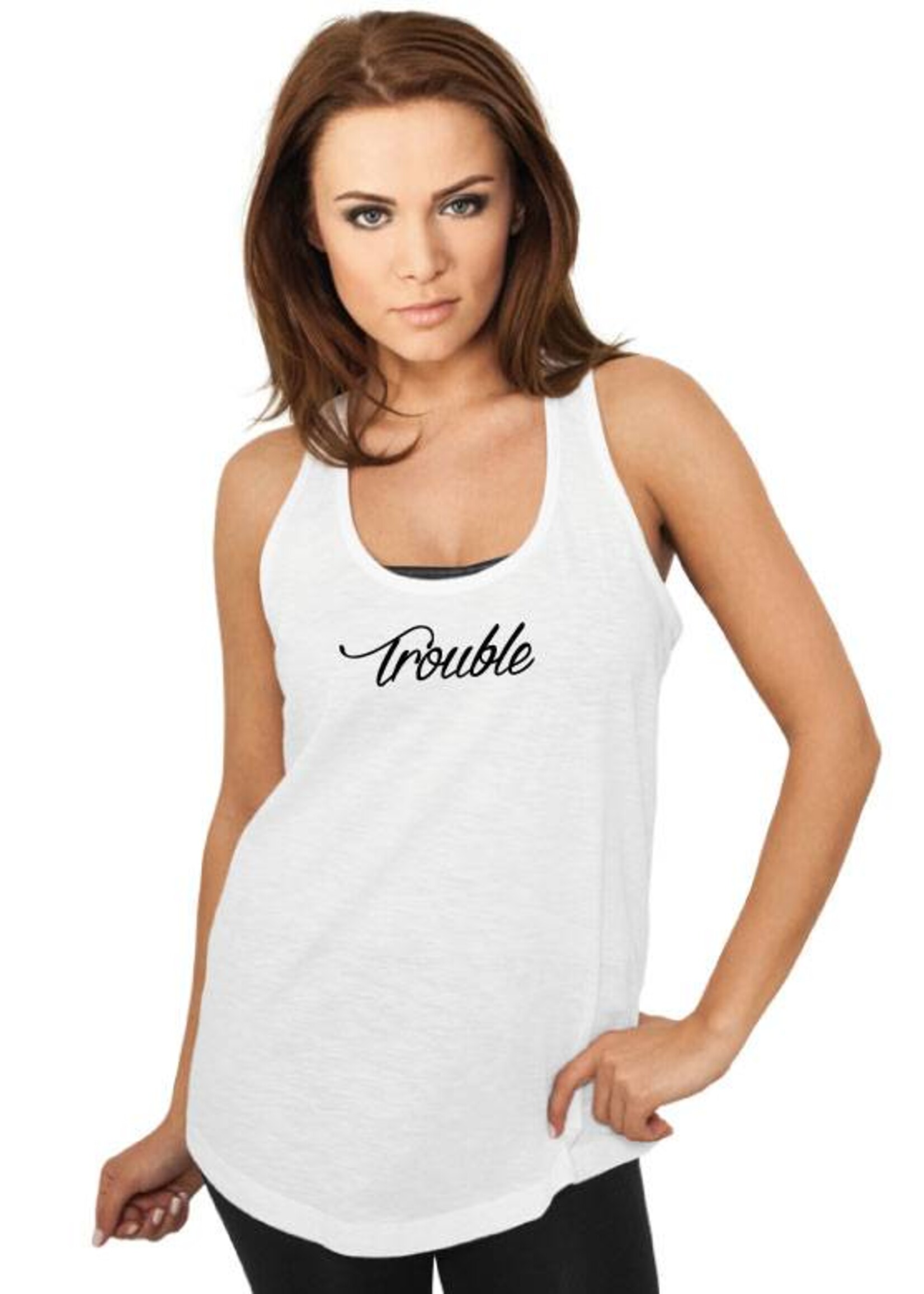 DOUBLE TROUBLE BFF TANKTOP