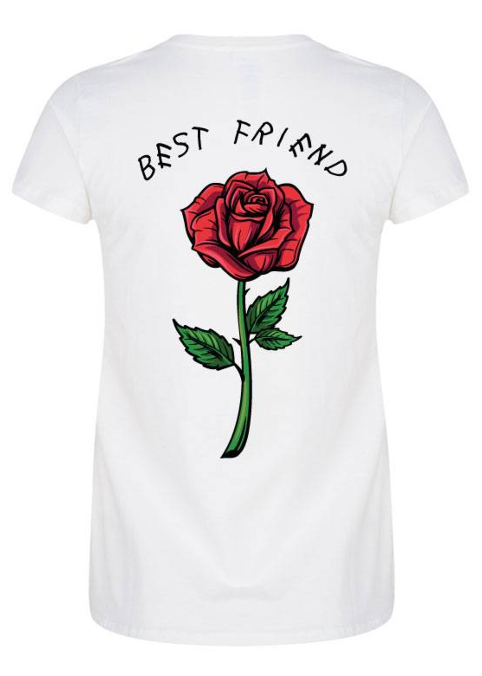 BEST FRIEND ROSE TEE