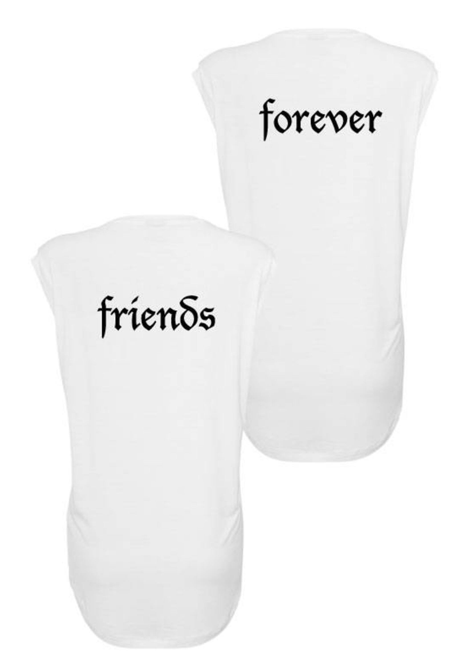 FRIENDS FOREVER SLEEVELESS TEES