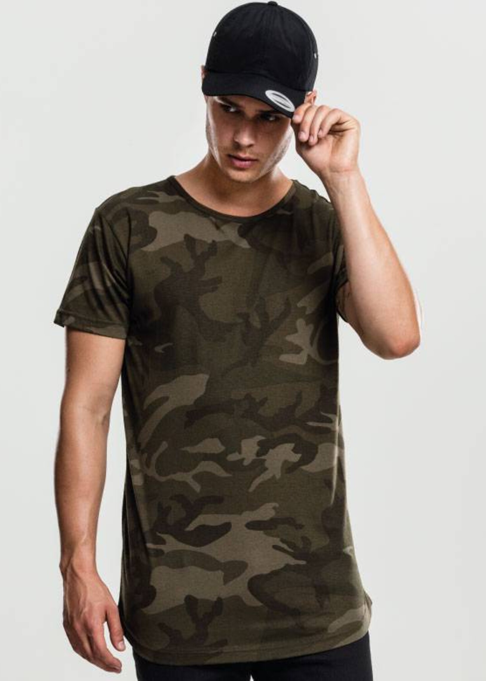 CAMO LONG TEE