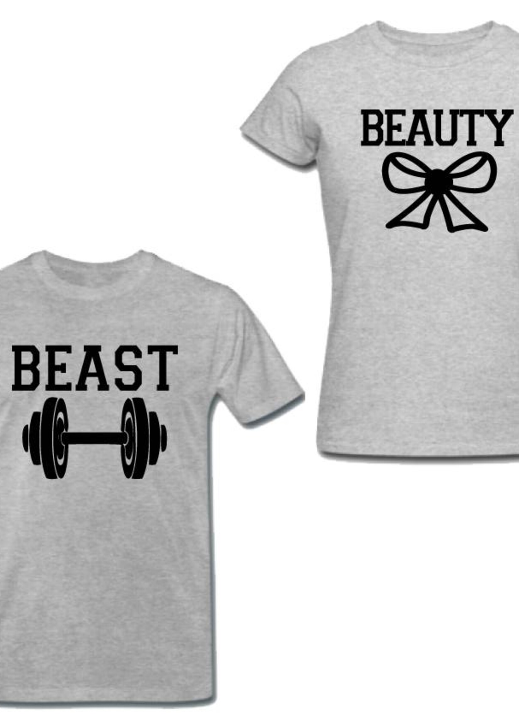 BEAUTY & BEAST COUPLE TEES