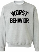 WORST BEHAVIOR SWEATER (MEN)