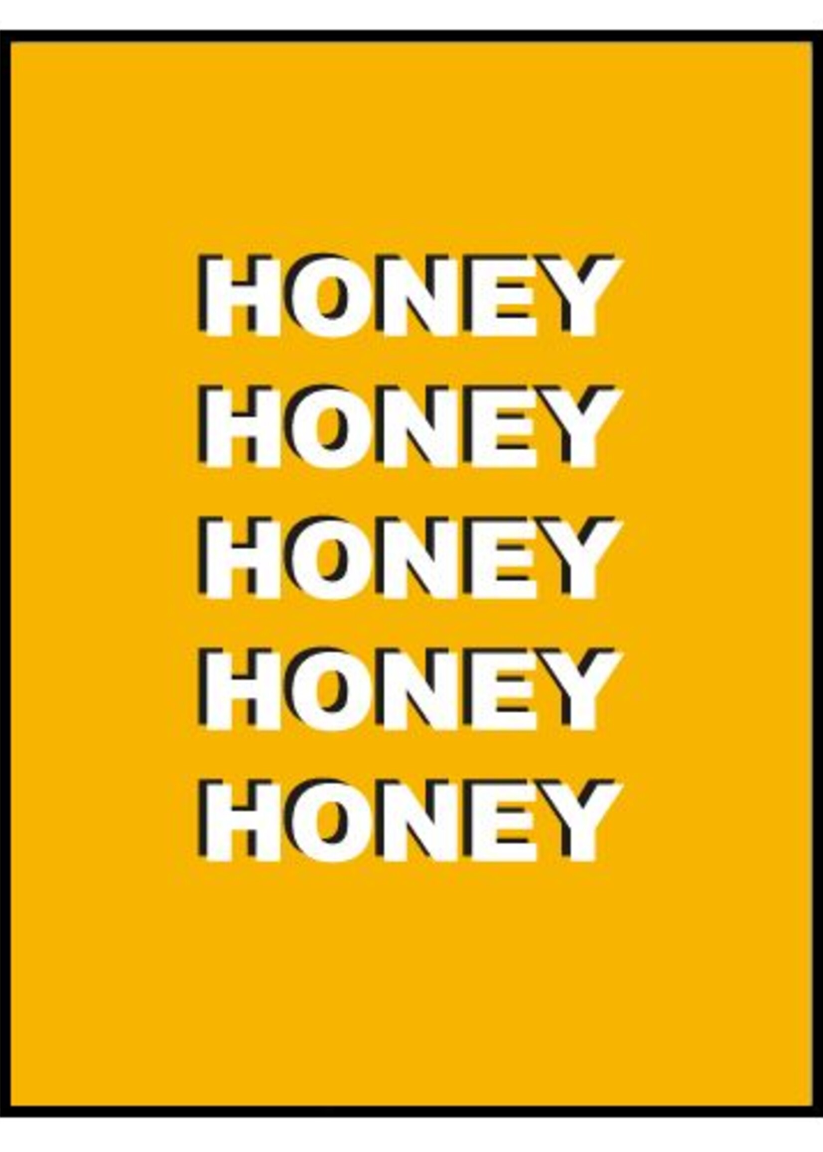 HONEY OCHRE POSTER