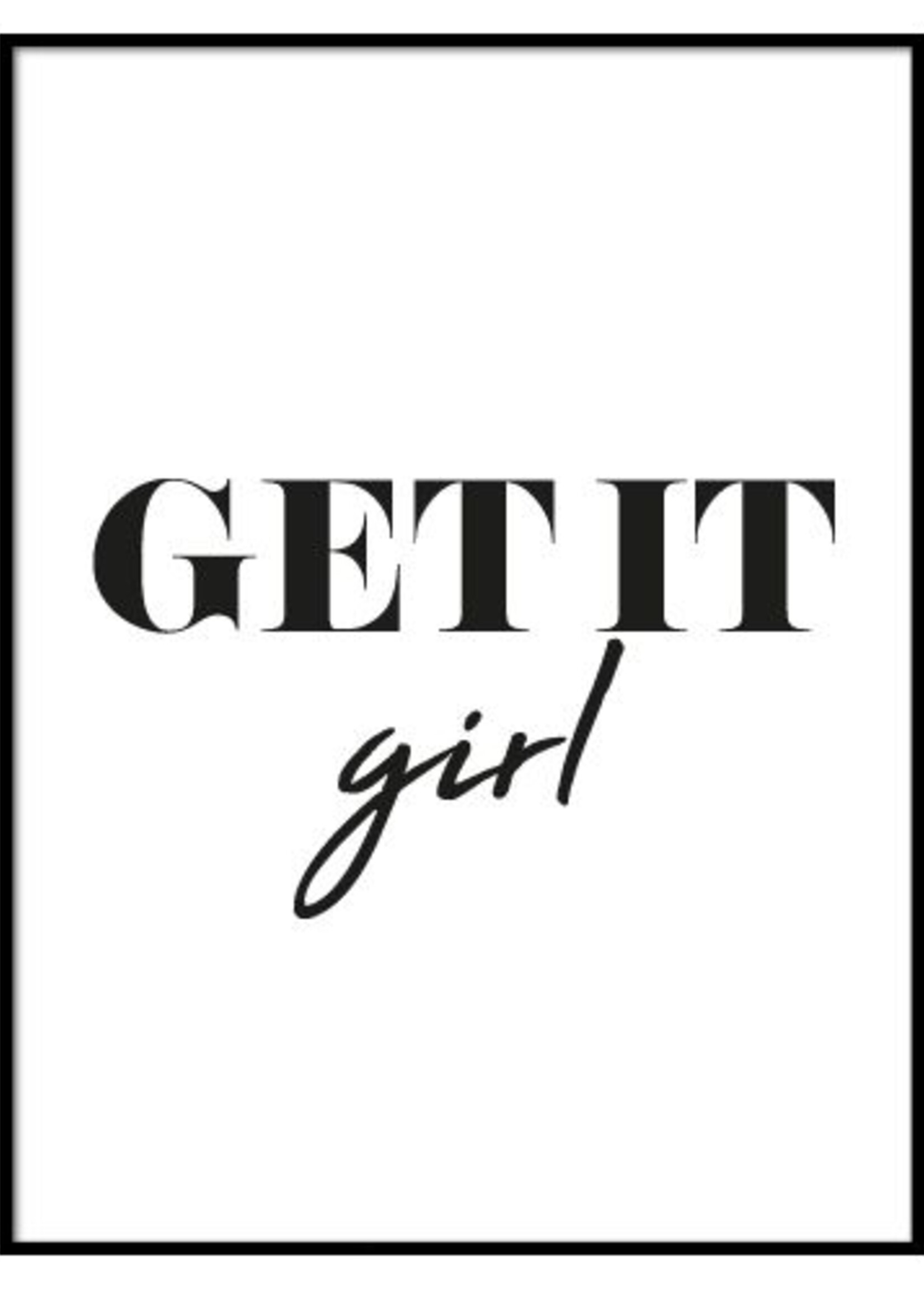 GET IT GIRL POSTER