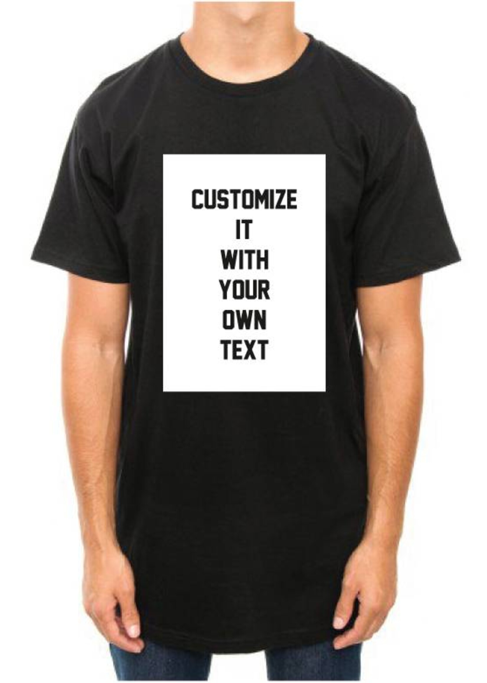 CUSTOM BLOCK LONG TEE (UNISEX)