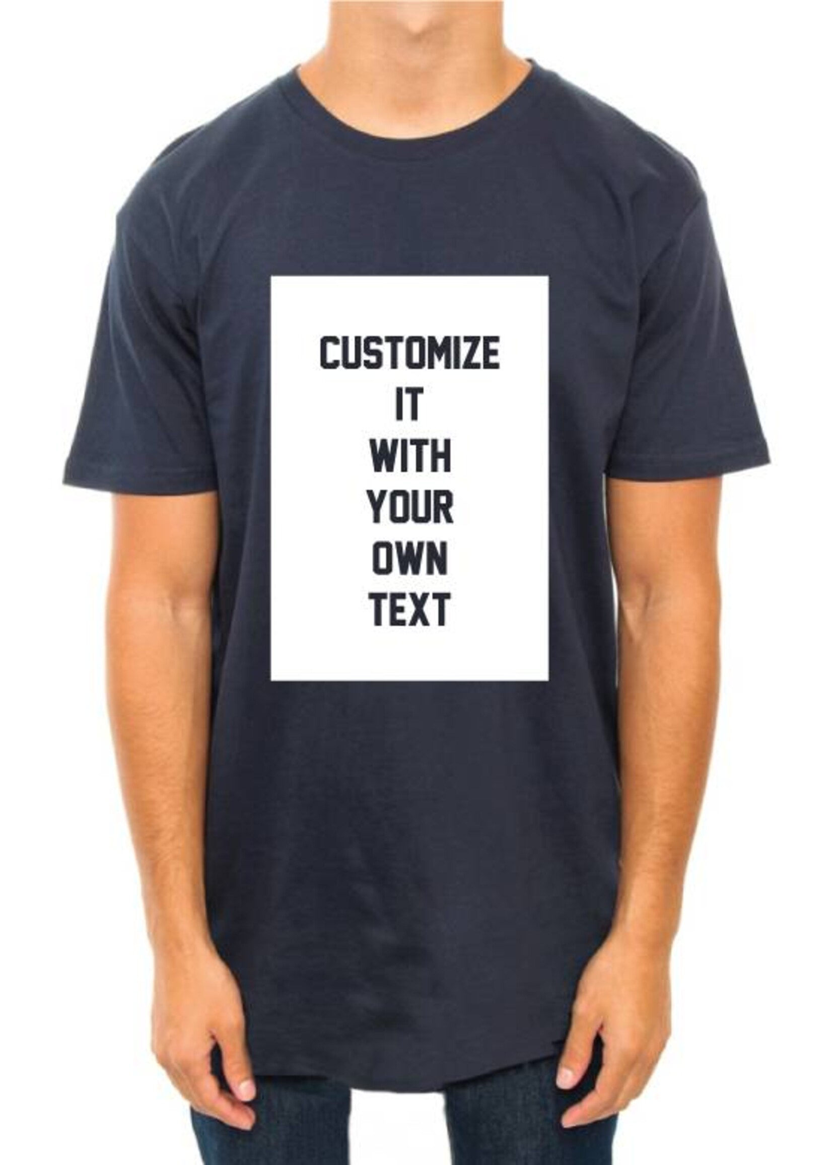 CUSTOM BLOCK LONG TEE (UNISEX)