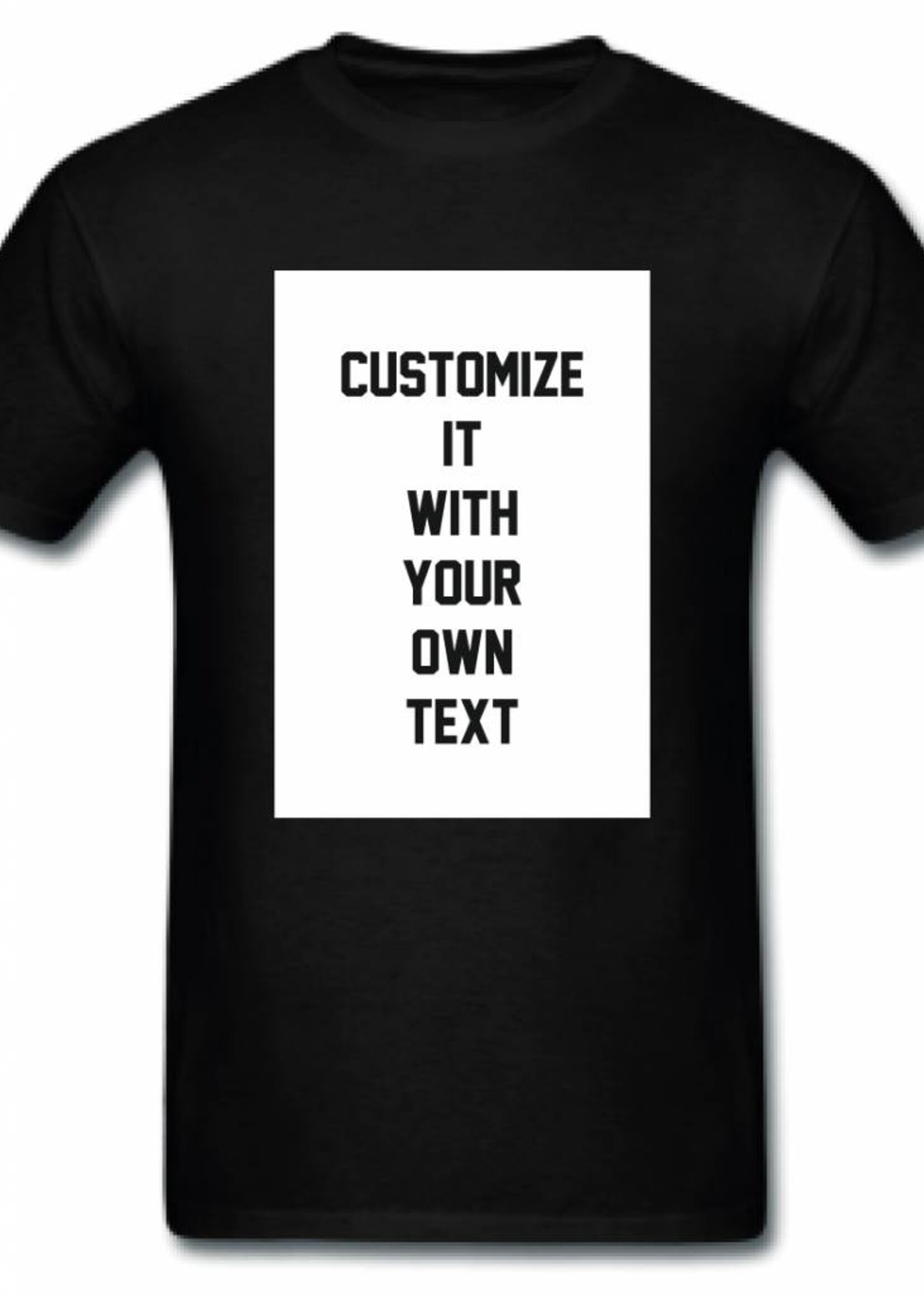 CUSTOM BLOCK TEE (MEN)