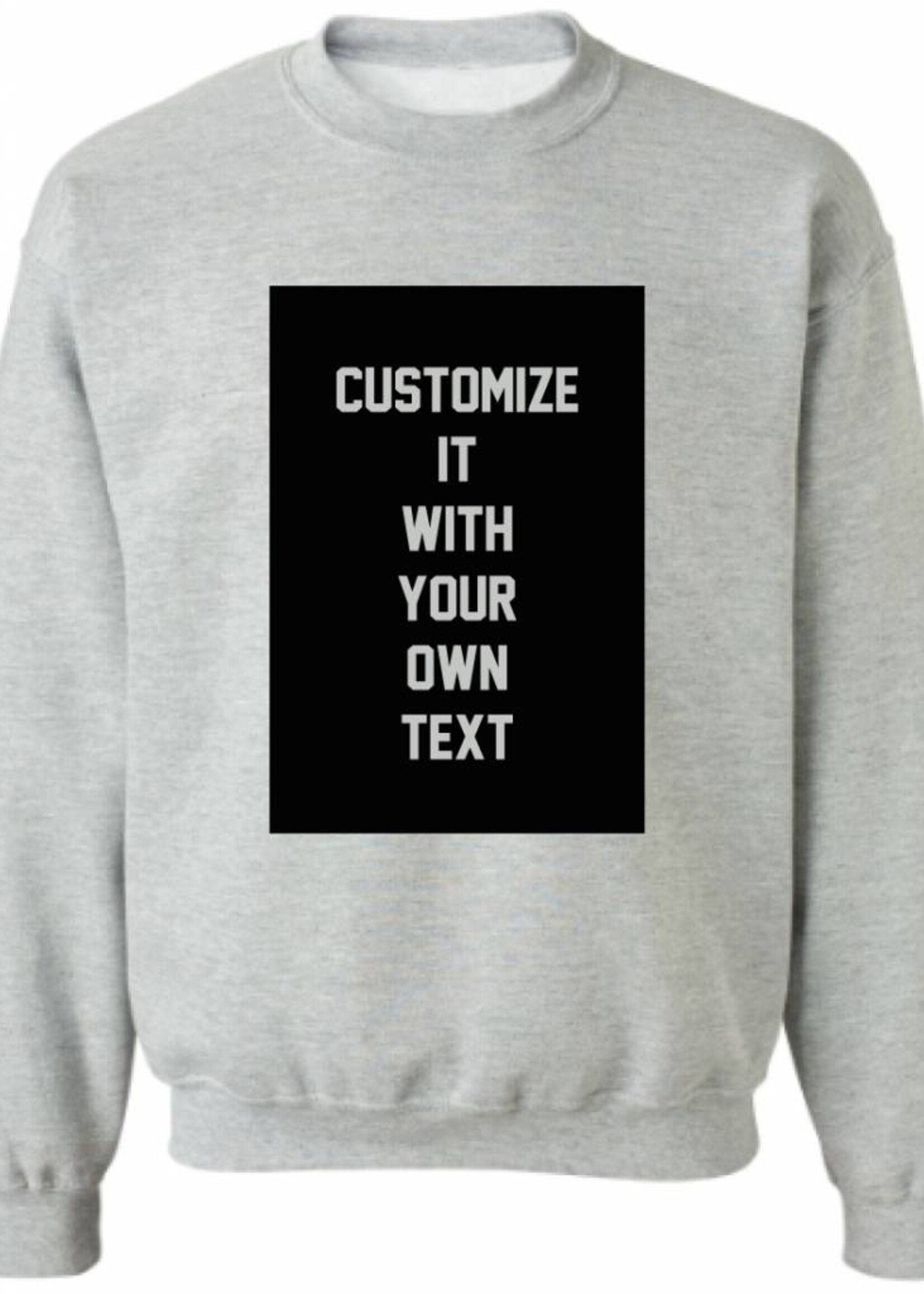 CUSTOM BLOCK SWEATER (MEN)