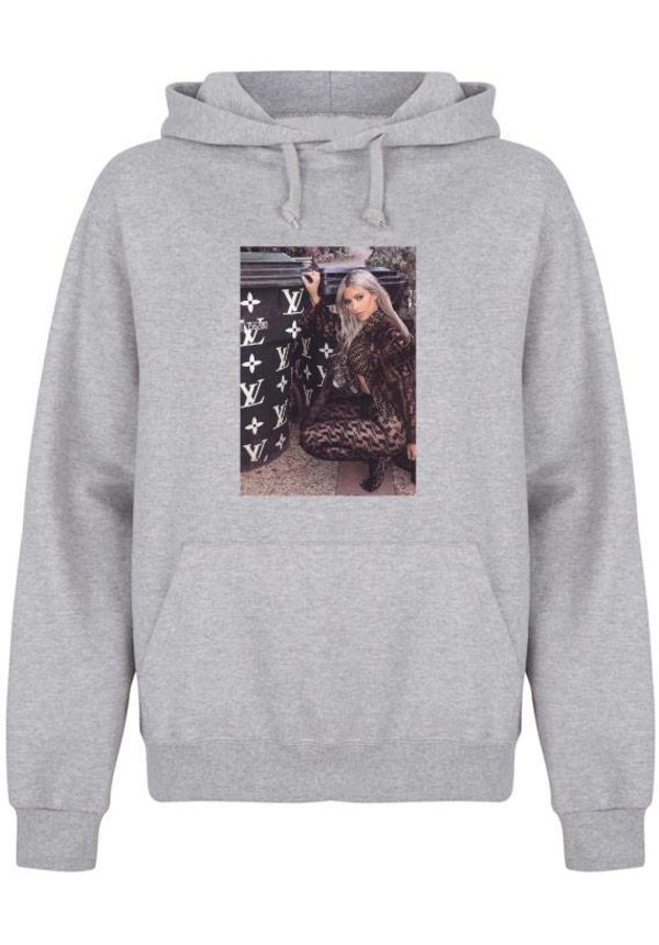 grey hoodie designer