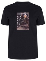 DESIGNER GIRL PHOTO TEE BLACK