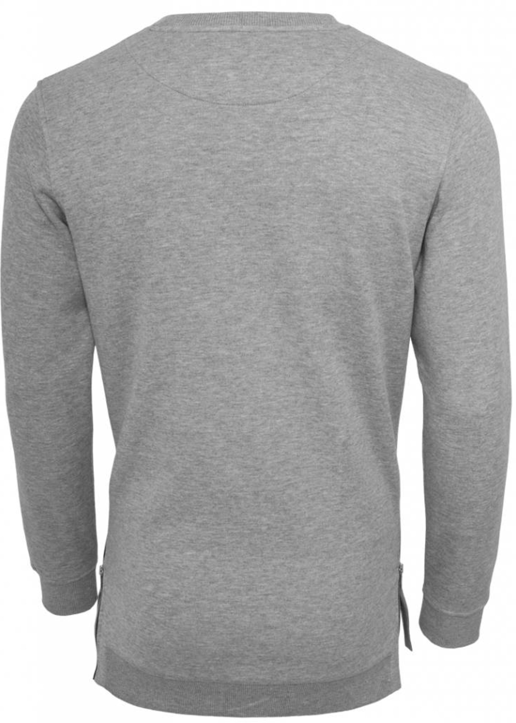 SIDE ZIP LONG SWEATER GREY (MEN)