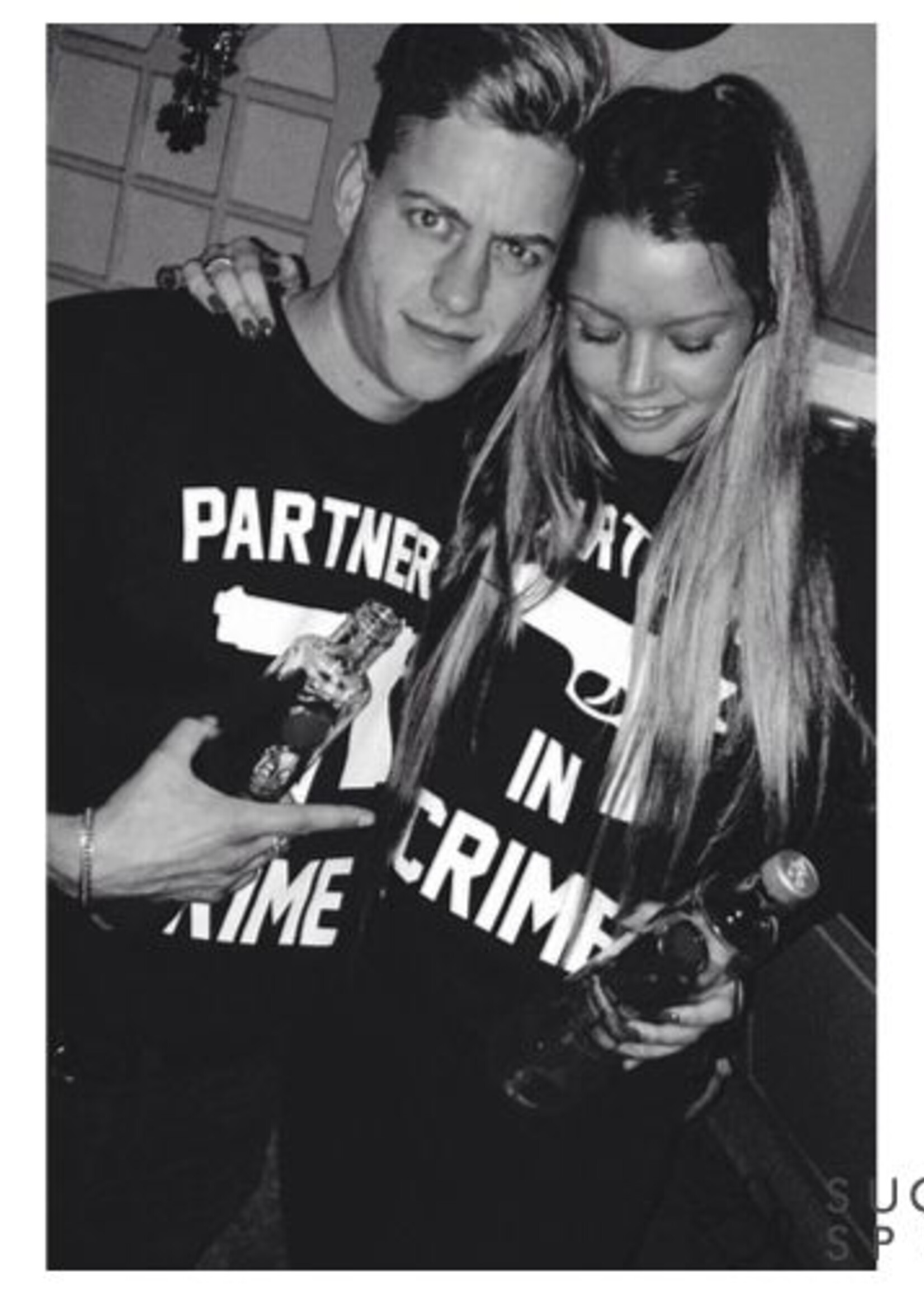 PARTNERS IN CRIME GUN COUPLE SWEATERS