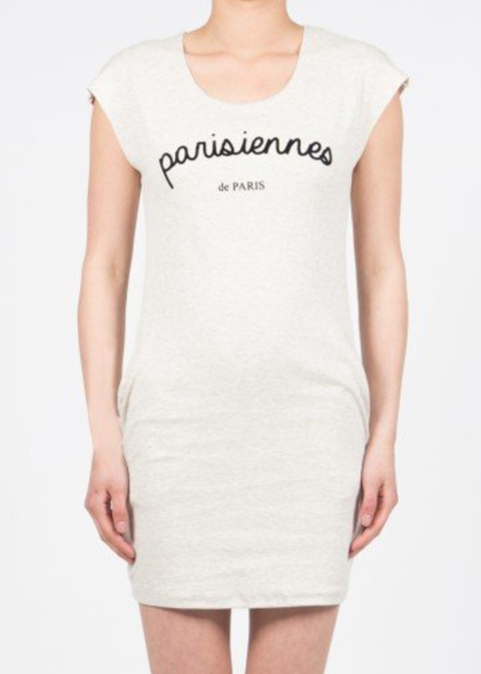 SIXTH JUNE PARISIENNES DRESS LIGHT GREY