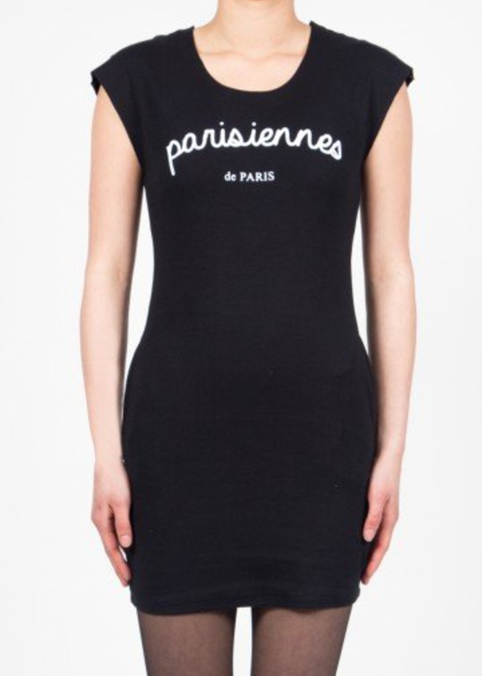 SIXTH JUNE PARISIENNES DRESS BLACK