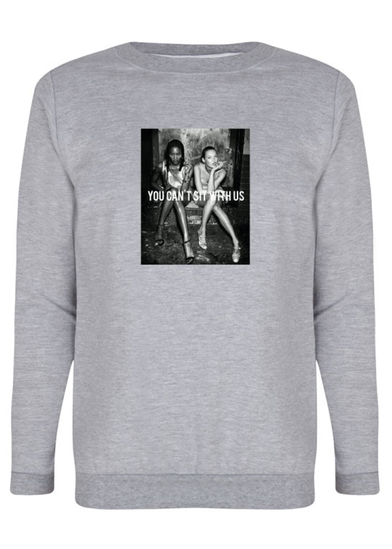 YOU CAN'T SIT WITH US PHOTO SWEATER