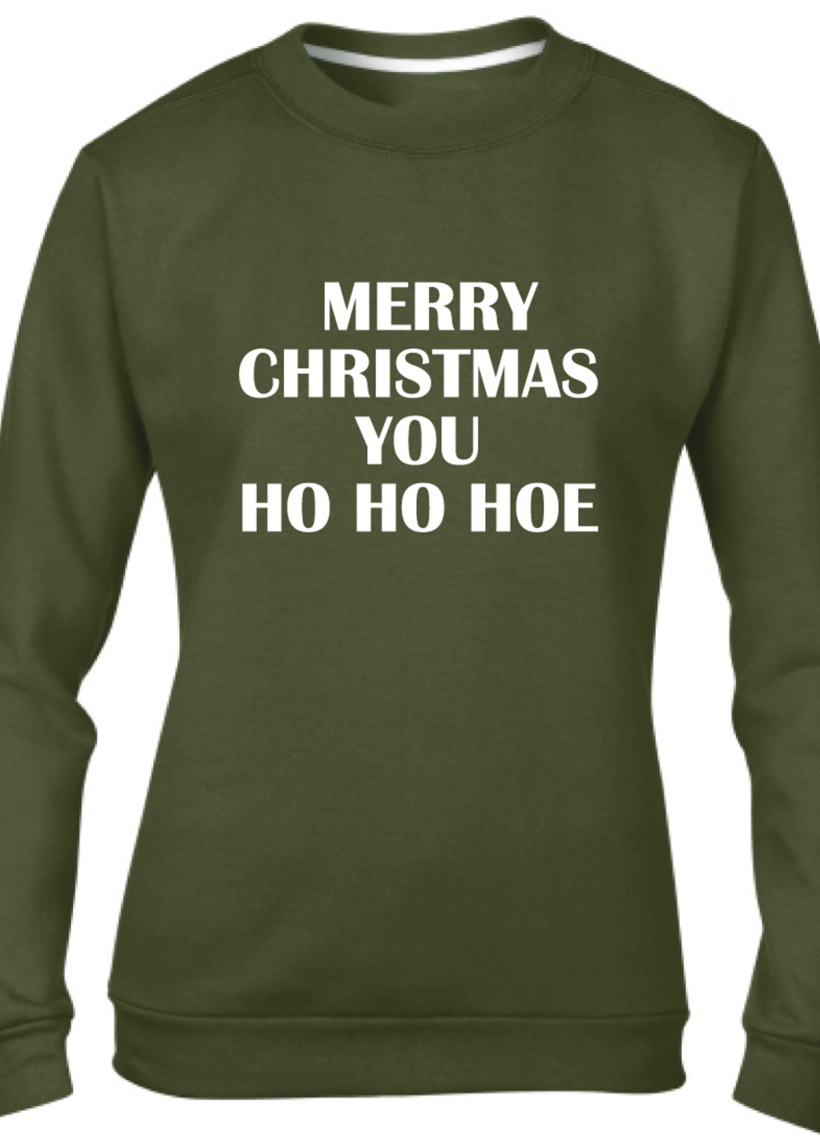 MERRY CHRISTMAS YOU HO SWEATER (WMN)