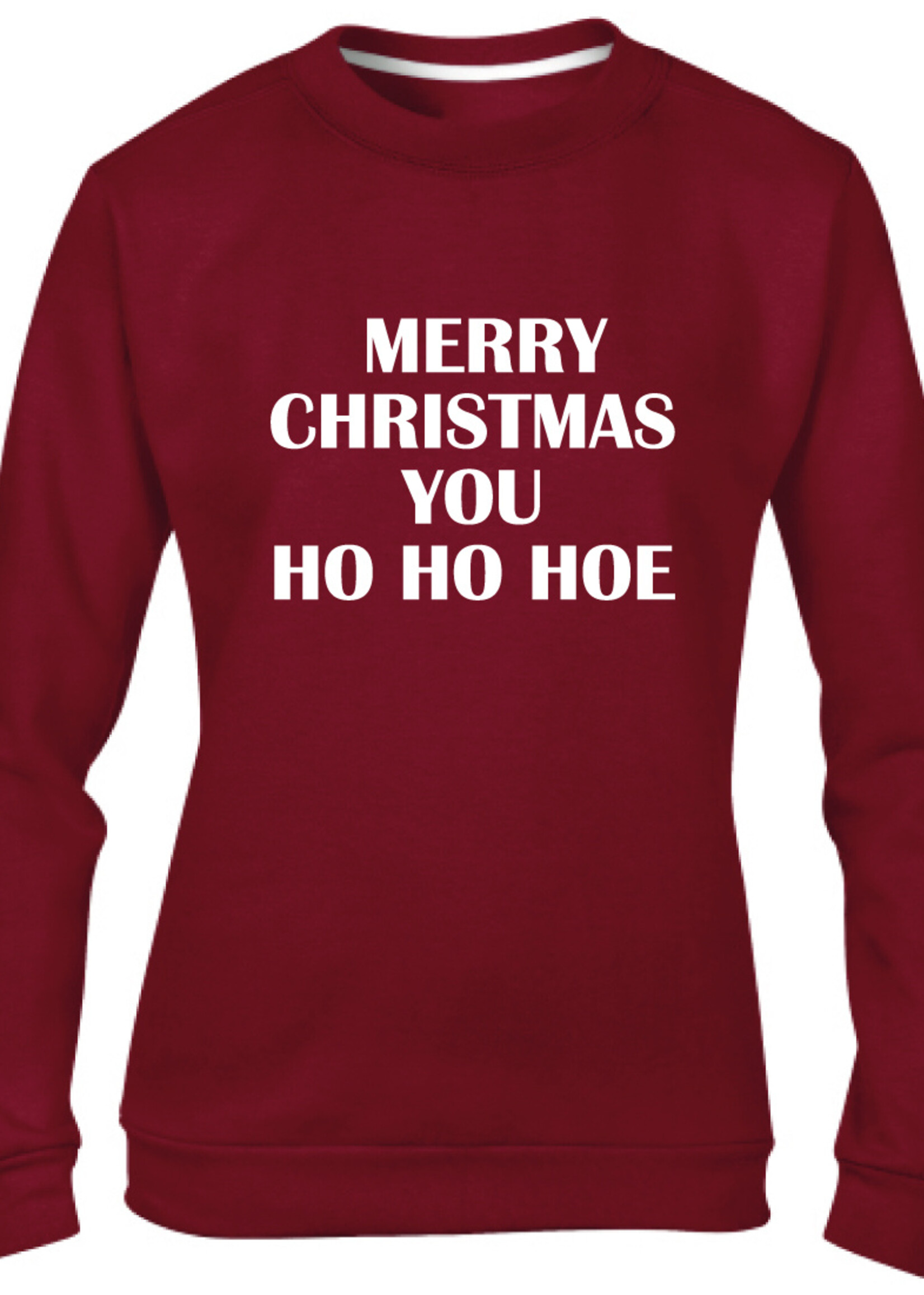 MERRY CHRISTMAS YOU HO SWEATER (WMN)