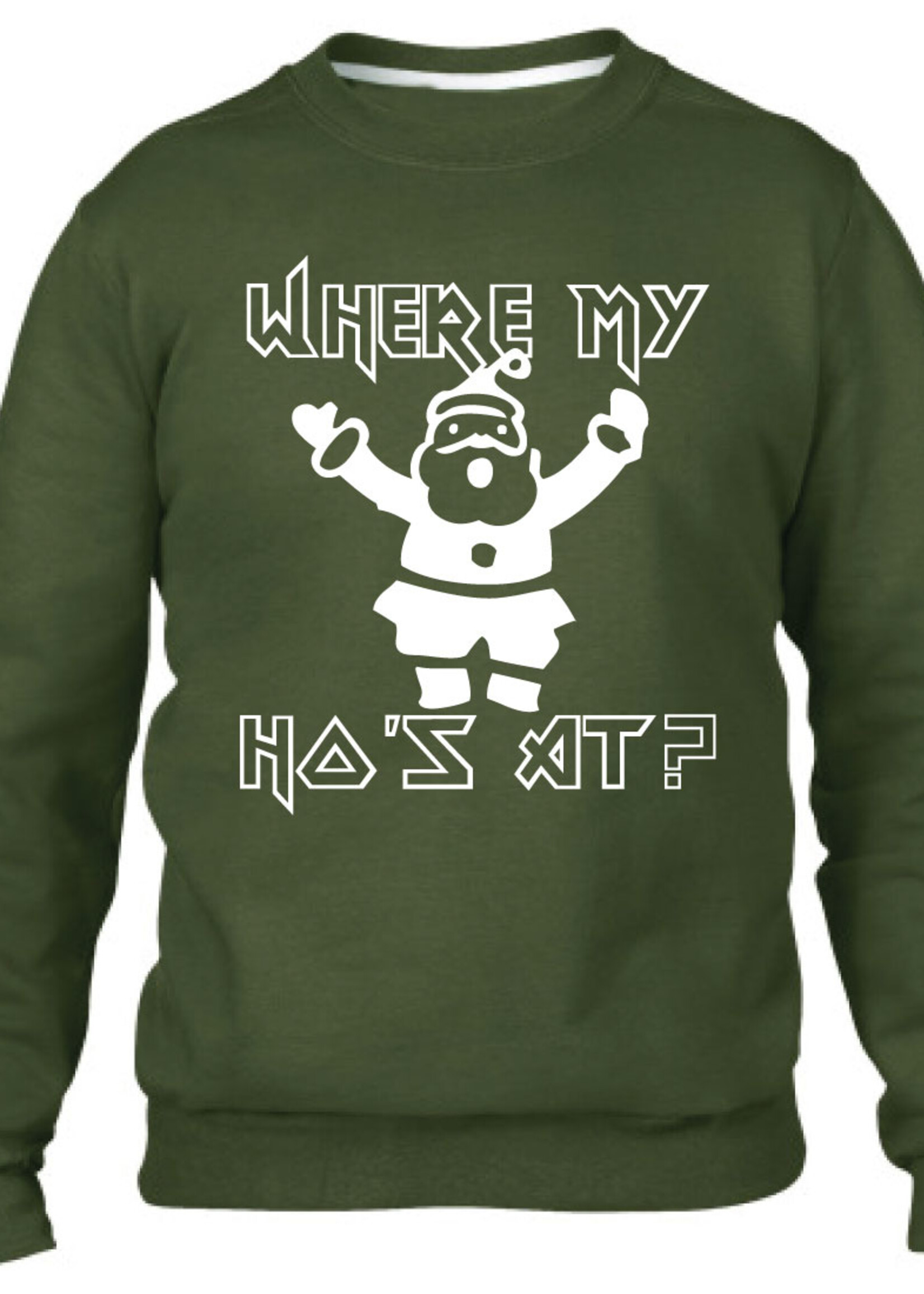 WHERE MY HO'S AT? SWEATER (MEN)