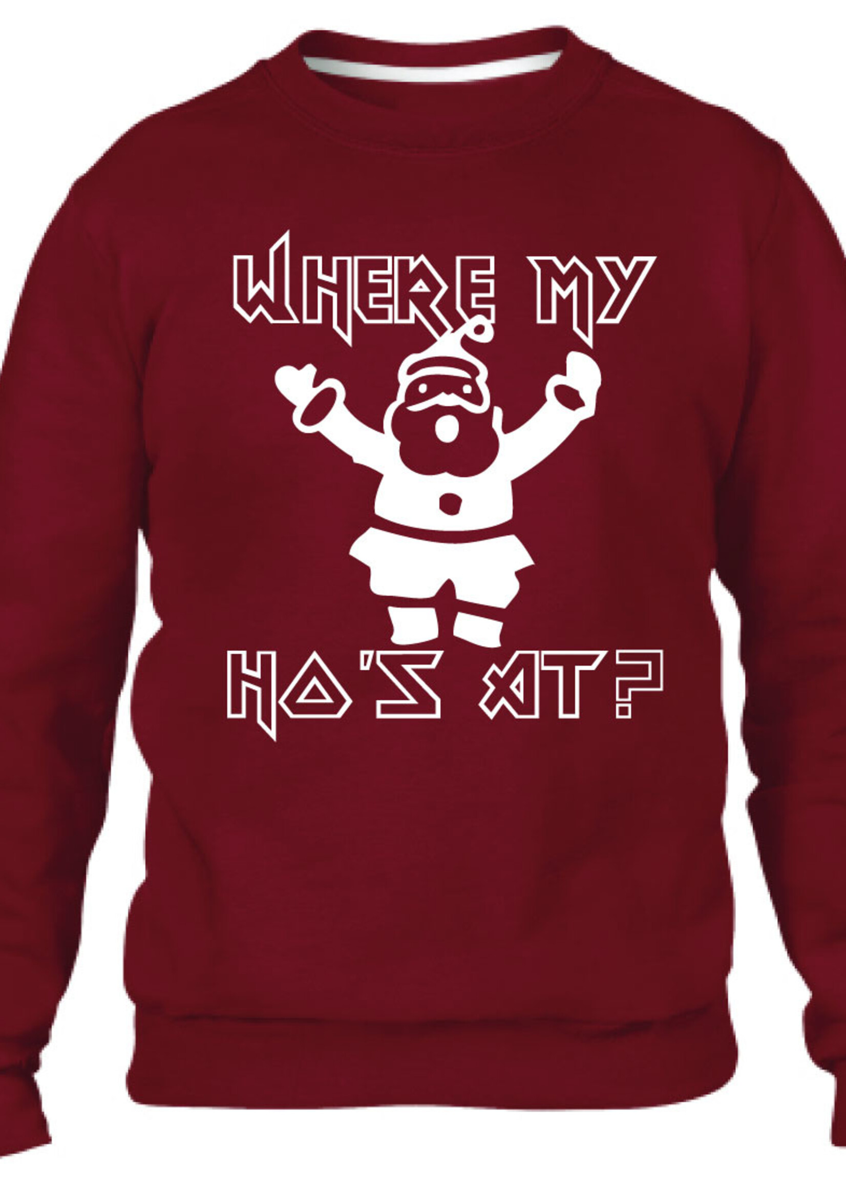 WHERE MY HO'S AT? SWEATER (MEN)