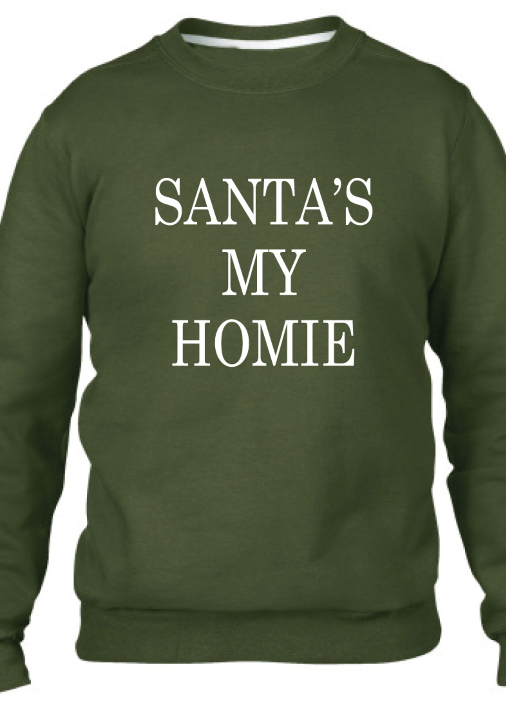 SANTA'S MY HOMIE SWEATER (MEN)