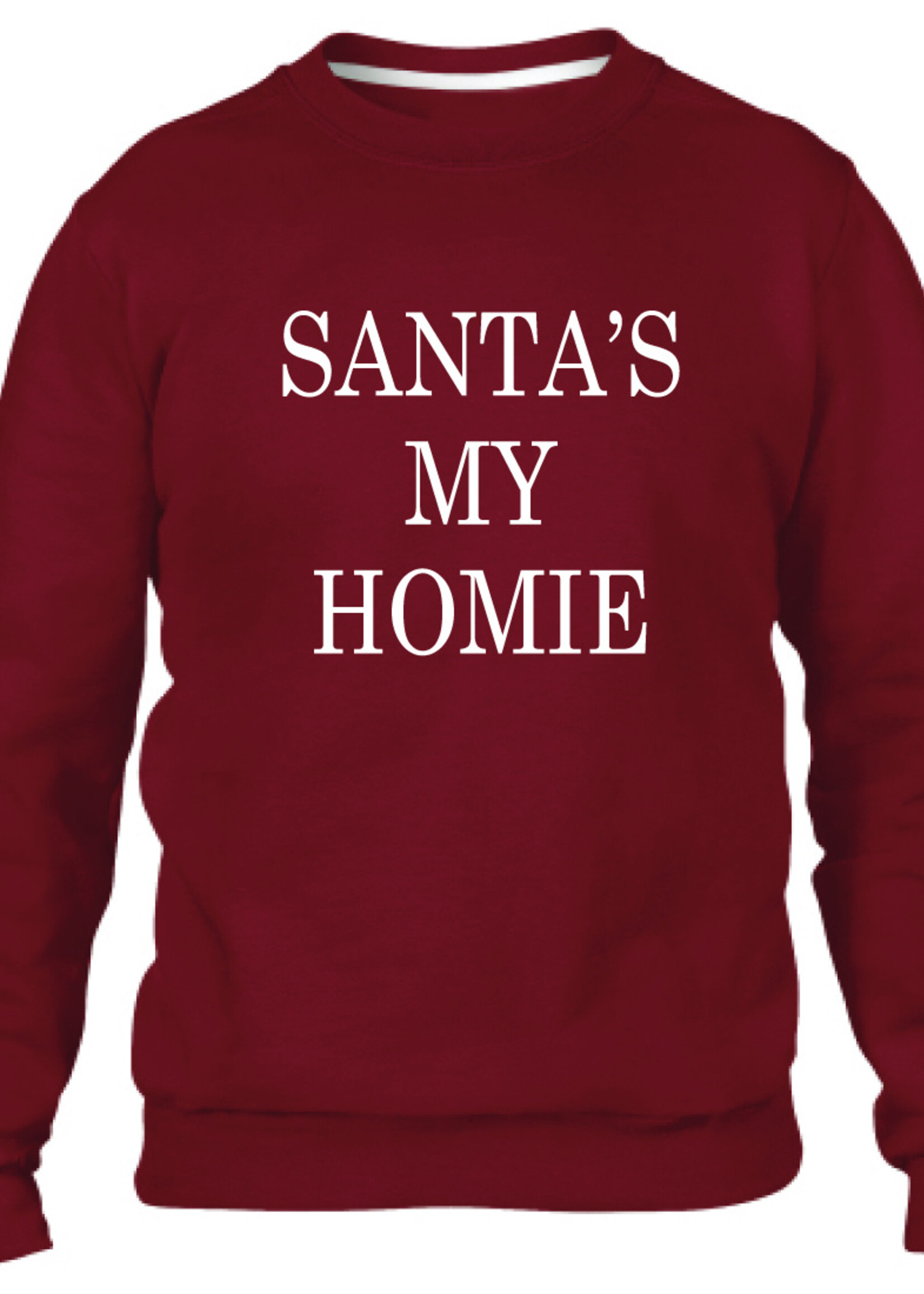 SANTA'S MY HOMIE SWEATER (MEN)