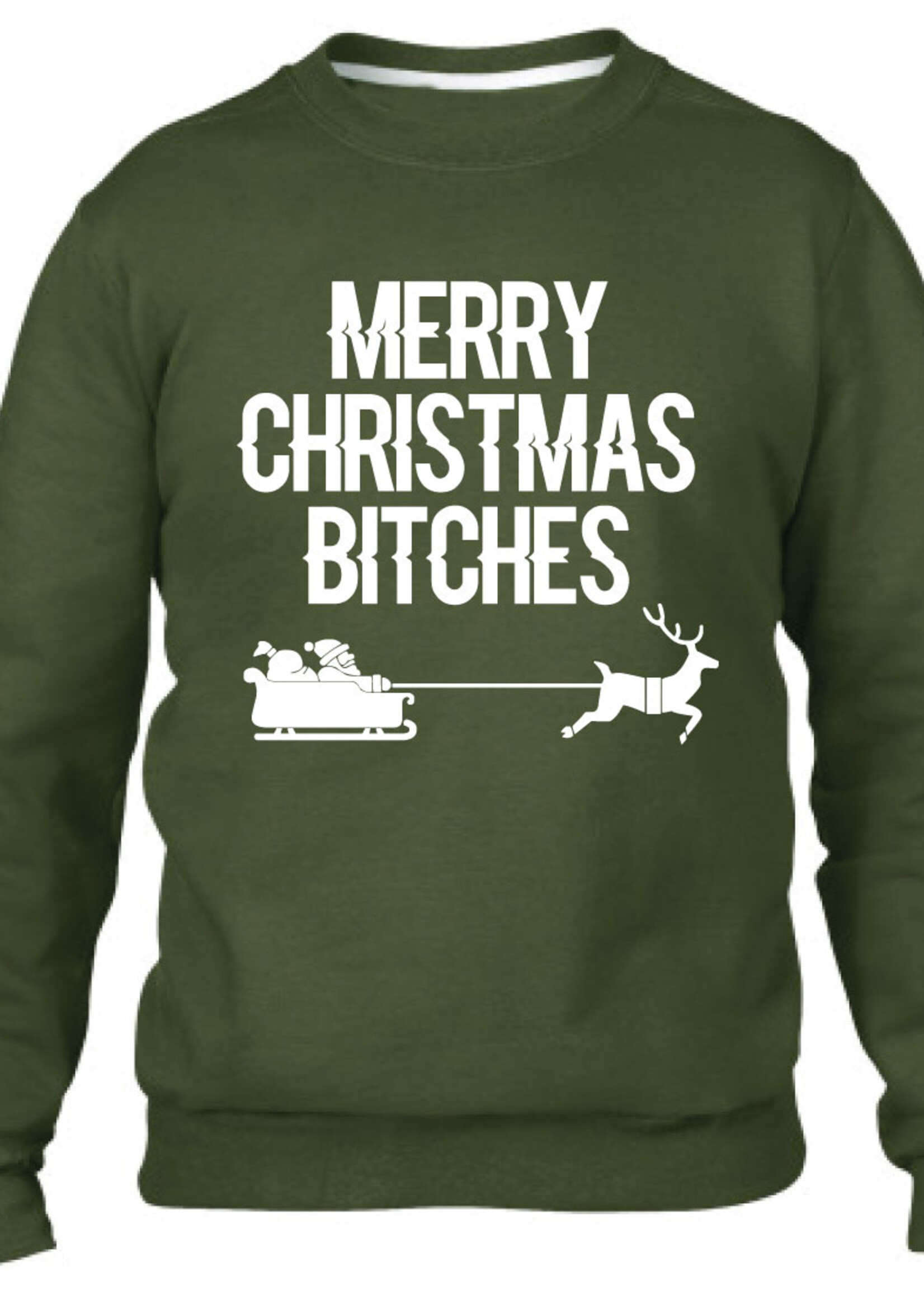 MERRY CHRISTMAS BITCHES SWEATER (MEN)