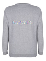 BABYGIRL SWEATER HOLOGRAPHIC/GREY