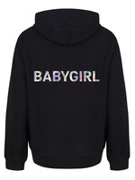 BABYGIRL HOODIE HOLOGRAPHIC