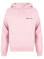 TROUBLE MAKER HOODIE SOFT PINK