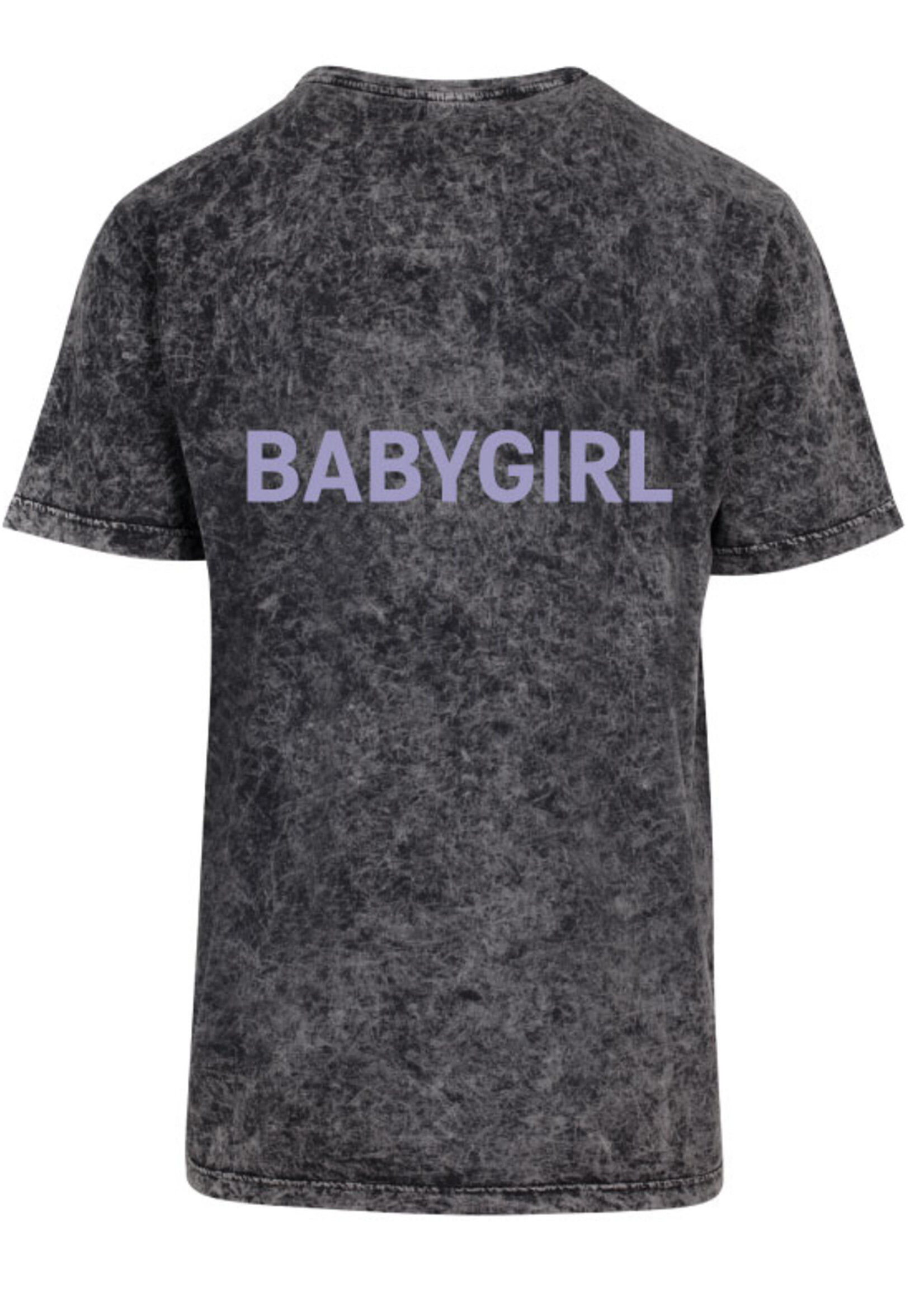 BABYGIRL ACID TEE BLACK