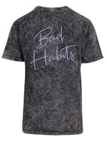 BAD HABITS SIGNATURE ACID TEE LILAC PRINT