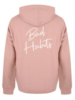 BAD HABITS SIGNATURE HOODIE DUSTY ROSE