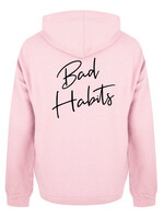 BAD HABITS SIGNATURE HOODIE SOFT PINK