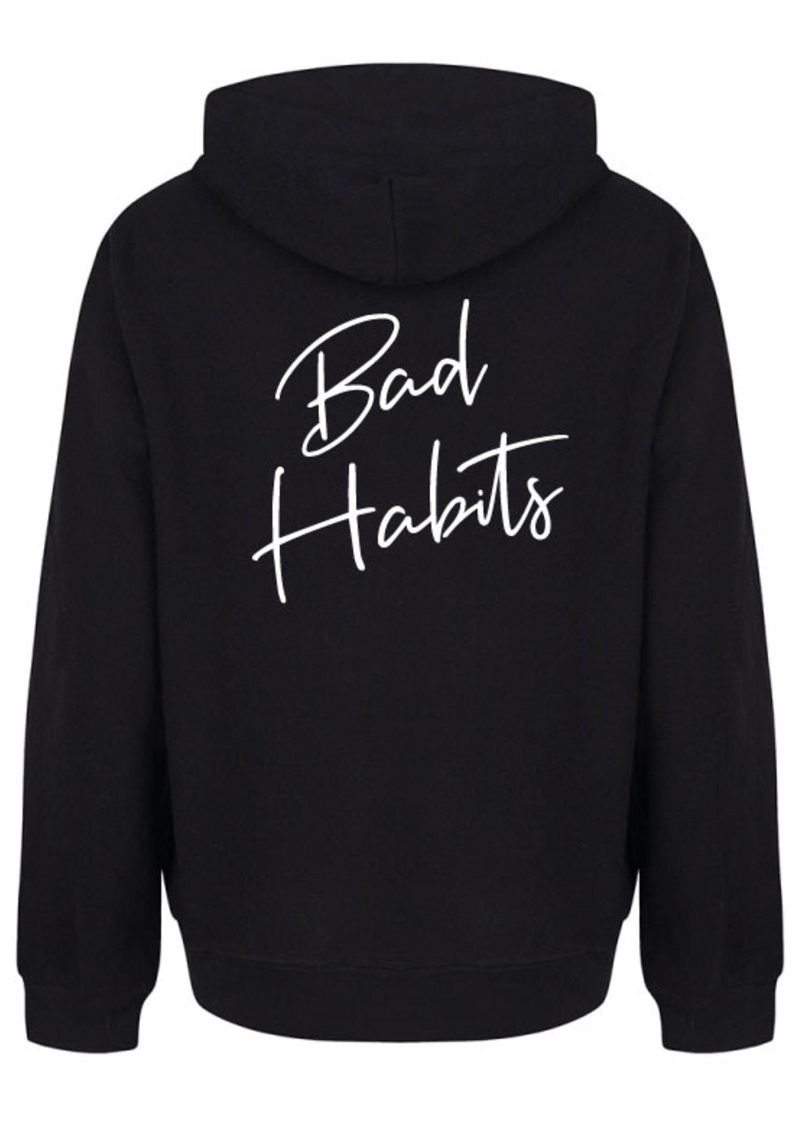 BAD HABITS SIGNATURE HOODIE BLACK