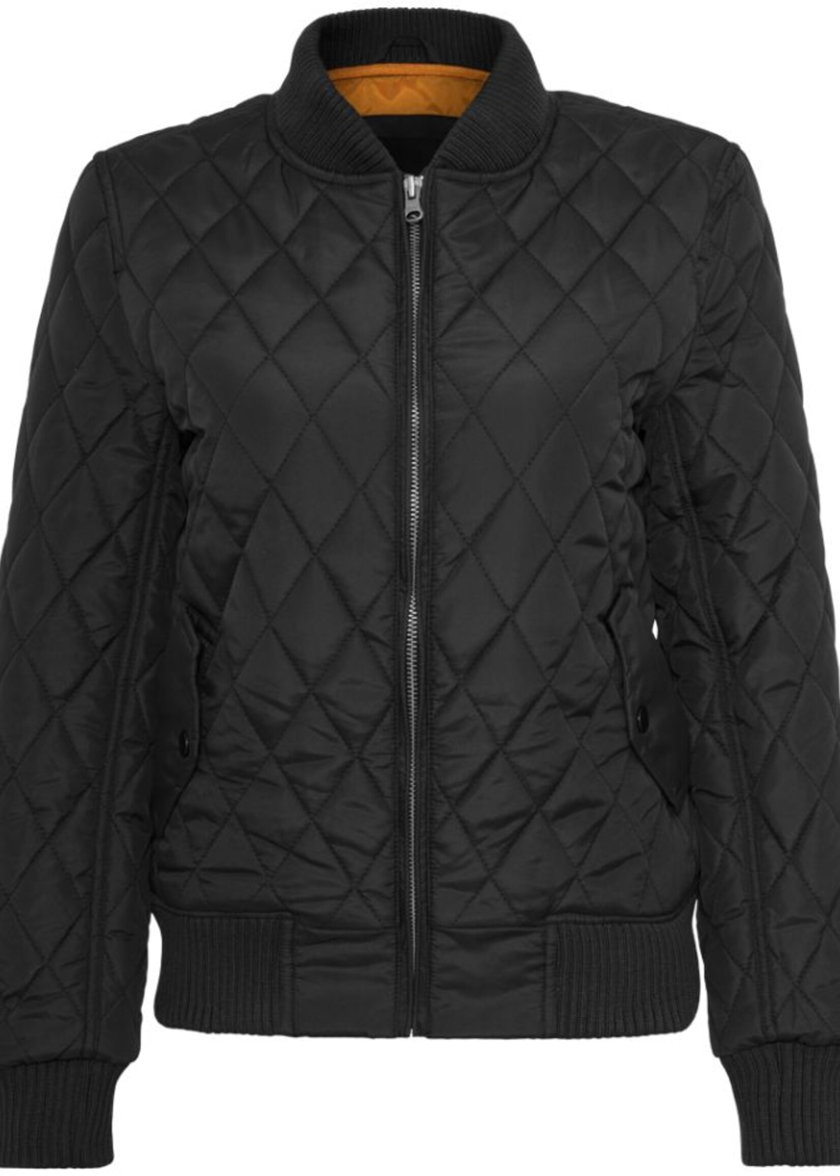 QUILT BOMBER JACKET BLACK (WMN)