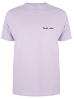 TROUBLE MAKER TEE SOFT LILAC