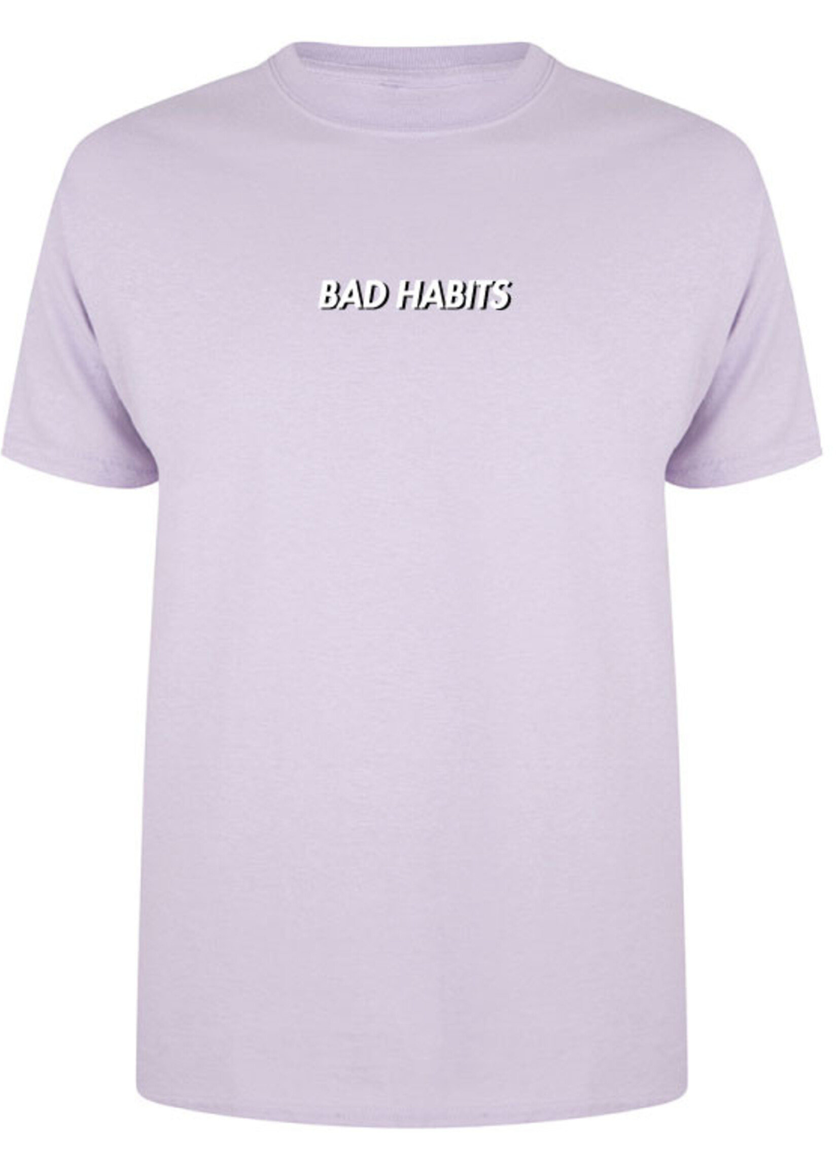 BAD HABITS SMALL TEE SOFT LILAC