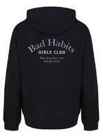 BAD HABITS GIRLS CLUB COUTURE HOODIE LILAC PRINT (CUSTOM)