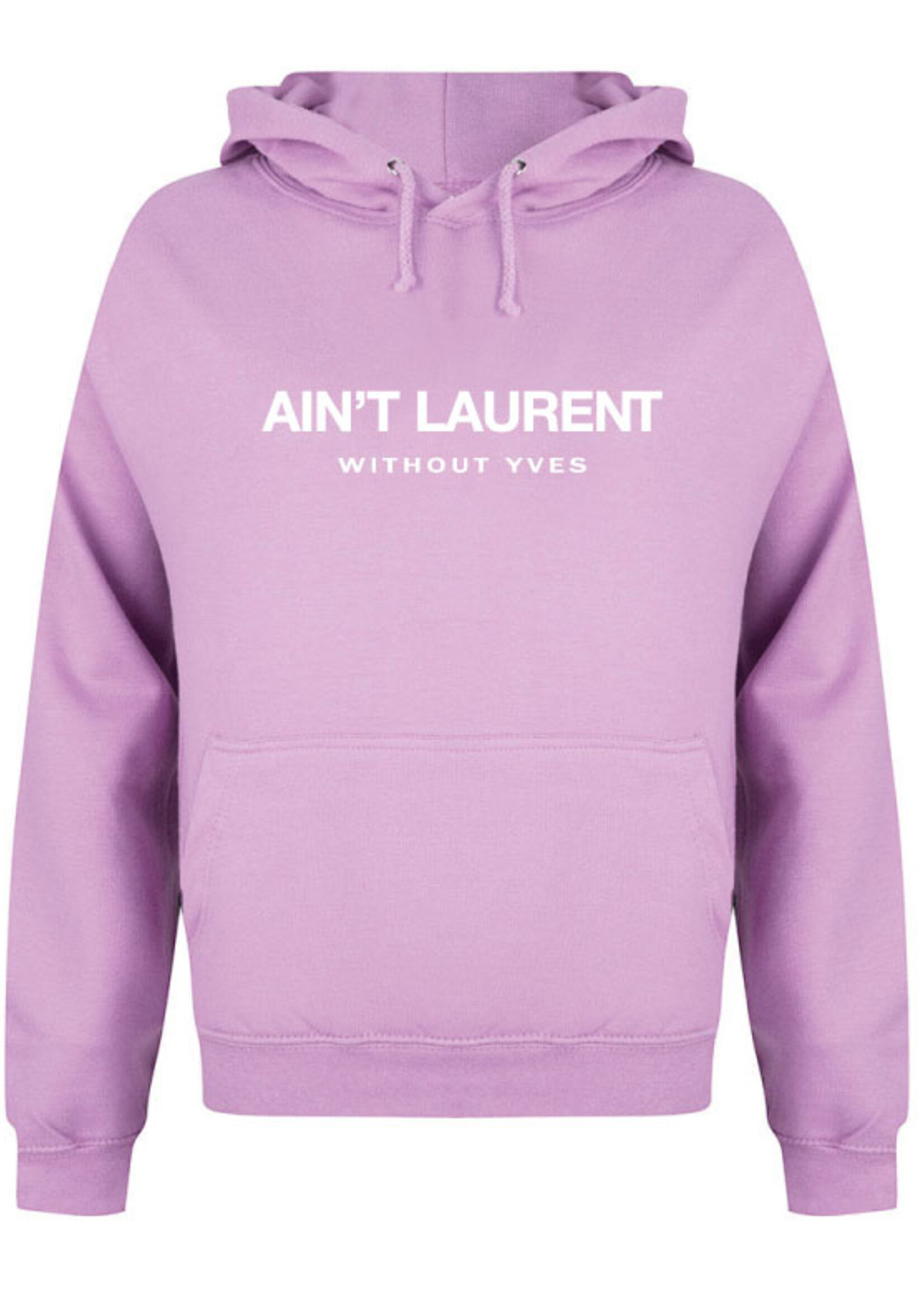 AIN'T LAURENT HOODIE LILAC