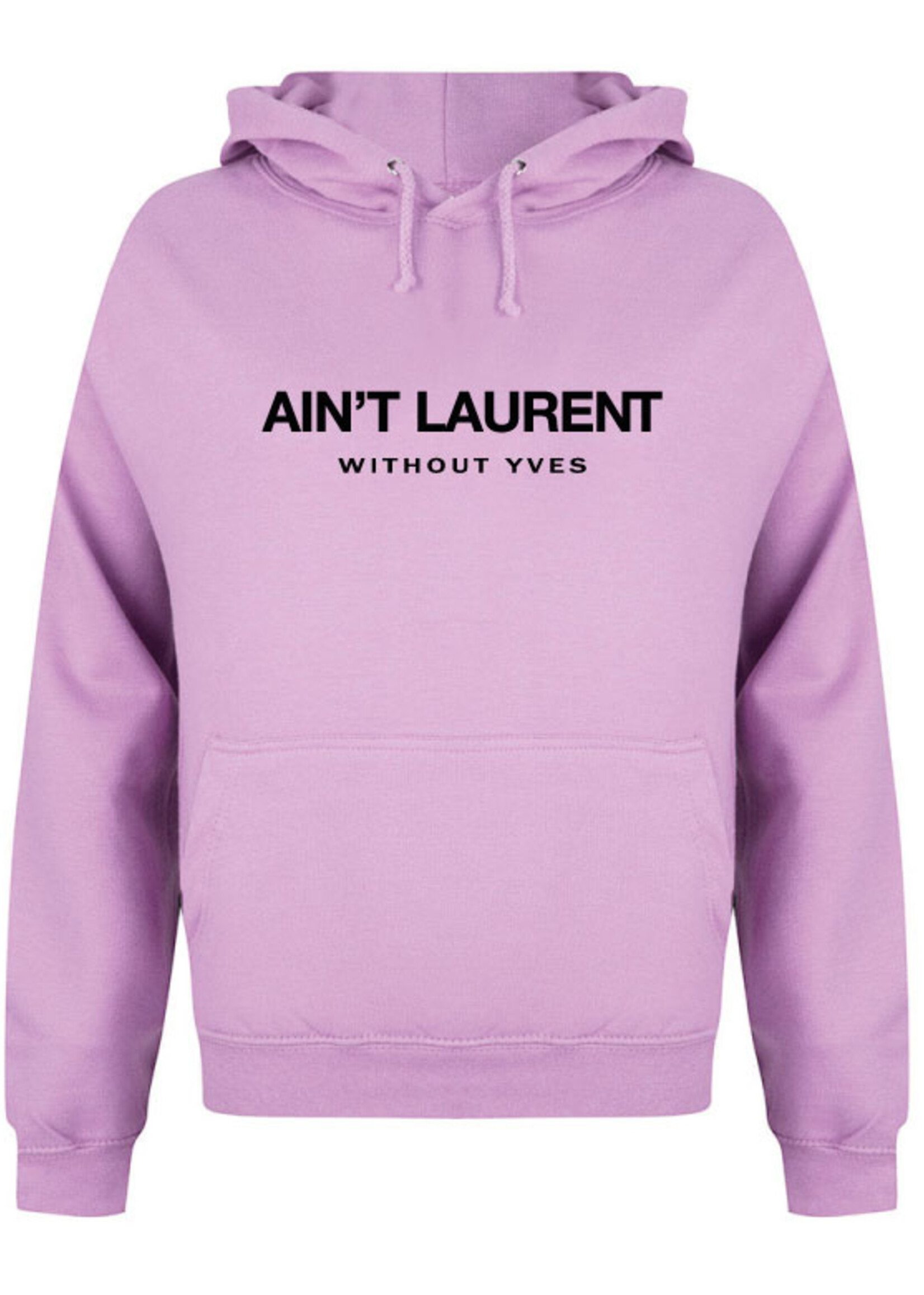 AIN'T LAURENT HOODIE LILAC