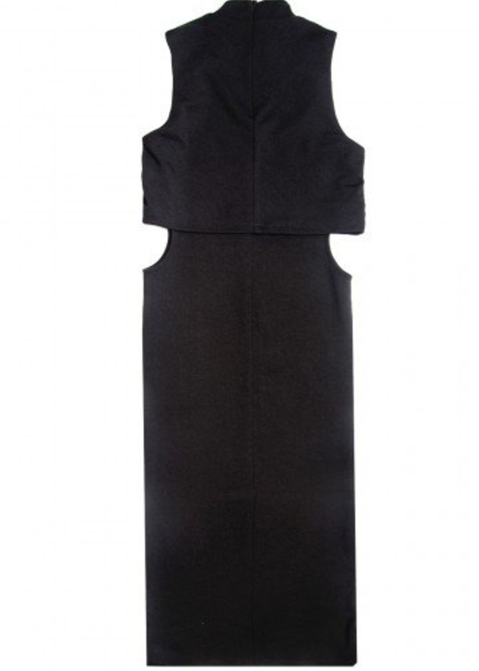 SIXTH JUNE CUT OUT DRESS BLACK